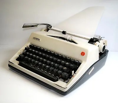 Olympia Deluxe Typewriter W/ Case And Manual • £104.52