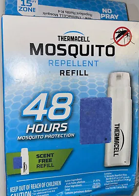 ThermaCell Mosquito Repellent Refill 4 Pack With 12 Mats 48 Hrs R4 • $12.99