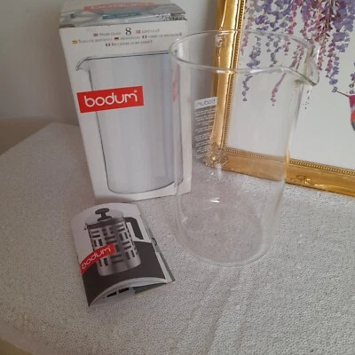 £15 • Buy Bodum Spare Glass 8 Cup For 1508 1509 1510 French Press Coffee Maker