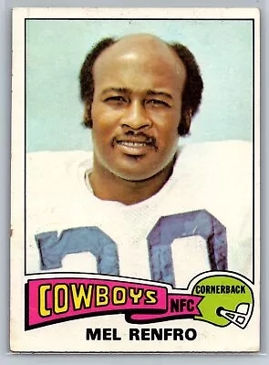 1975 Topps #428 Mel Renfro • $1.79