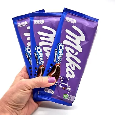 MILKA OREO Sandwich CHOCOLATE BAR 3x 92g EXP:07.18.2024 • £7.65