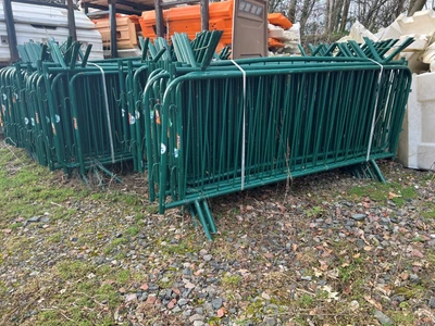 £18.50 • Buy Green Crowd Safety Barriers        Pedestrian   Barriers