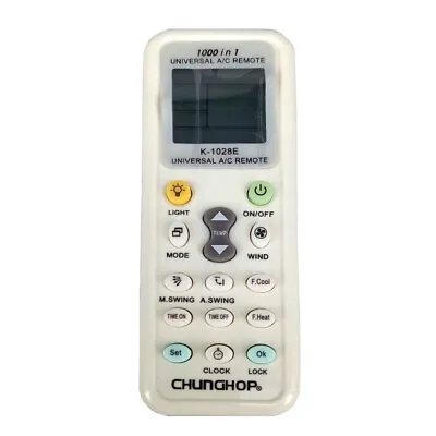 New K-1028E 1000 In 1 Universal IR LCD AC Remote Control For FUJITSU/LG/AUX/GREE • $9.90