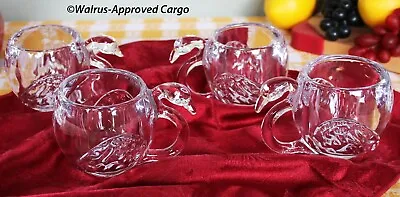 Crate & Barrel (cb2) Elaine Swan Punch Glasses (4) -nwt- Wing It For Some Class! • $59.95