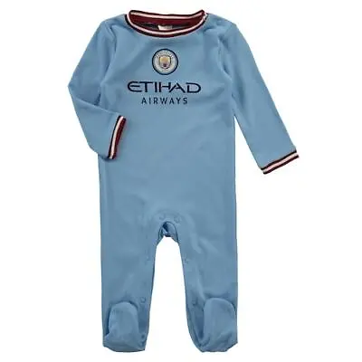 Manchester City 2022-23 Home Kit Sleepsuit - Baby • £10.71