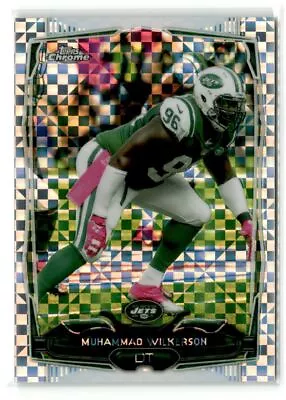 Muhammad Wilkerson New York Jets 2014 Topps Chrome Xfractors #70 • $1.75