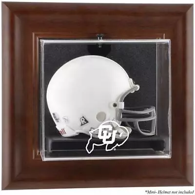 Colorado Brown Framed Wall-Mountable Mini Helmet Display Case • $79.99