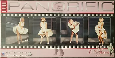 LEGENDS: PANORIFIC MARILYN MONROE 1000 Piece Sure-Lox Jigsaw Puzzle 2007 • $25