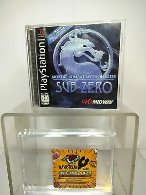 Mortal Kombat Mythologies Sub Zero (Sony PlayStation 1 Ps1 1997) AS-IS UNTESTED • $60