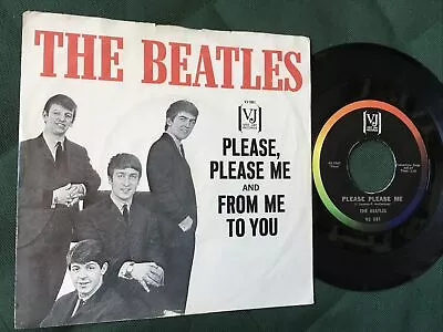 1964 THE BEATLES 45/Picture Sleeve VEE JAY VJ-581 “Please Please Me” • $69.95