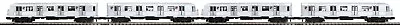 MTH 20-21145-1 MTA R40 4-Car PS3 Stainless Set (A) Train 8th Ave Express - NEW • $835