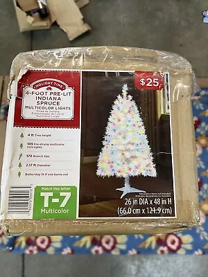 4 Foot Prelit Christmas Tree • $13.50