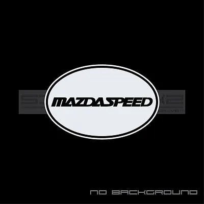 Mazdaspeed Decal Circle Sticker Logo JDM CX9 Miata Mazda 3 Mazda 6 Racing Pair • $11.42