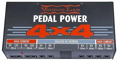 Voodoo Lab Pedal Power 4x4 - Audiophile Quality Analog Power For Digital Pedals • $199.99