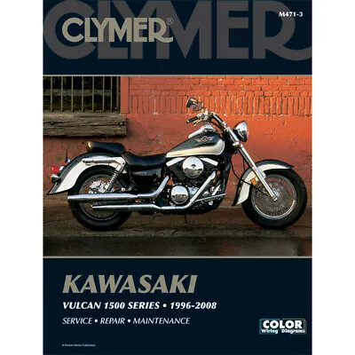 CLYMER Physical Book For Kawasaki Vulcan 1500 Classic Drifter Nomad Series • $46.10