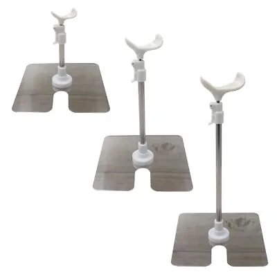 Universal 30cm Doll Stand Stainless Steel Display Adjustable Holder For Dolls • £25.90