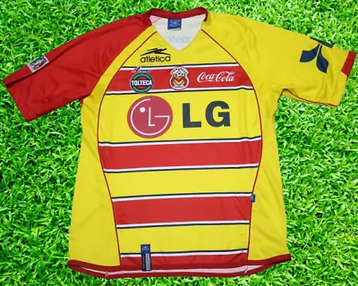 Monarcas Morelia Jersey Football Shirt 100% Original L Vintage Liga Mex USED • $59.99