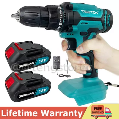 For Makita 18v Lithium Ion Cordless Combi Compact Drill Batteries Charger LED UK • £21.10