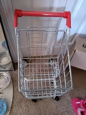 Melissa & Doug Shopping Cart With Sturdy Metal Frame • $90