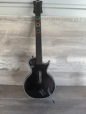 Xbox 360 Guitar Hero Wireless Gibson Les Paul Guitar 95123.805 Missing Back • $55