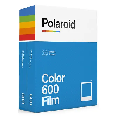 Polaroid Color Film For 600 - Double Pack (16 Sheets) • $44.99