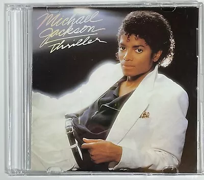MICHAEL JACKSON Thriller CD BUY MORE SAVE Slim Case No Back Inlay Playback OK • $5