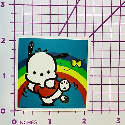 Pochacco  Rainbow In The Sky Dance - Sticker Vinyl Decal Sanrio Free Ship &Track • $3.99