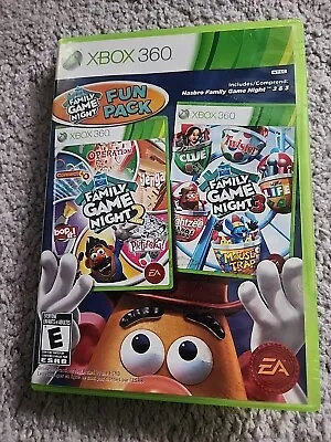 Hasbro Family Game Night Fun Pack (Microsoft Xbox 360 2011) • $29.99