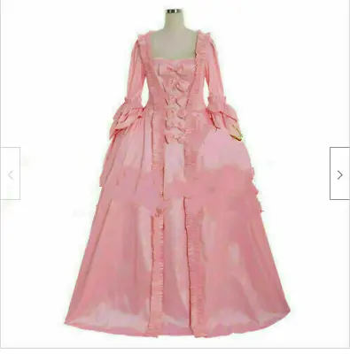 18th Century Marie Antoinette Pink Dress Dress Costume Dress  # • $67