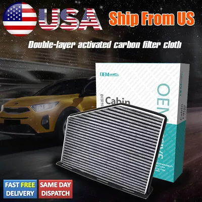 For VW Beetle Jetta Audi A3 Q3 1K0819644A Car Activated Carbon Cabin Air Filter • $14.05