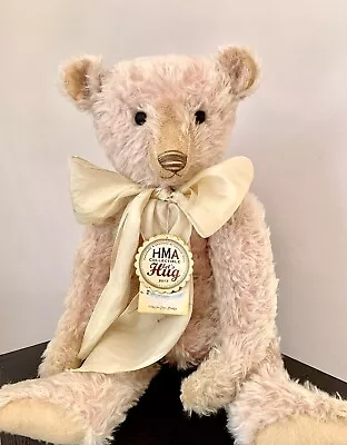 24” MOHAIR ARTIST TEDDY BEAR By VIVIANNE GALLI Of HUG ME AGAIN BEARS • $155