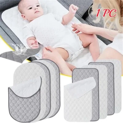 £6.99 • Buy Waterproof Baby Changing Pad Bamboo Cotton Portable Urine Mat  Mattress Pad