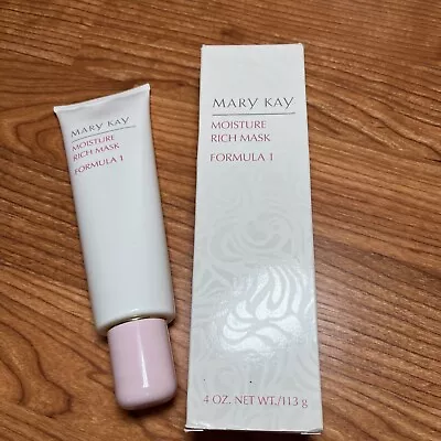 MARY KAY Moisture Rich Mask Formula 1 Dry Normal Skin Discontinued Retired • $16.95