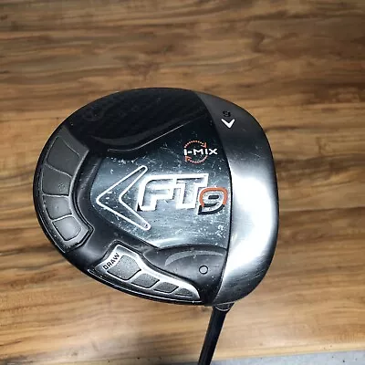 Callaway FT-9 Driver 9* Aldila VS 60-S 350 Carbon Mens RH • $35