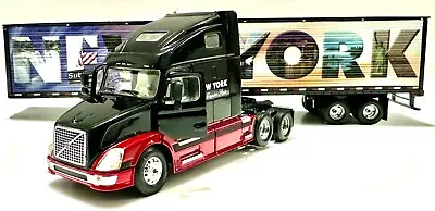 DCP First Gear Volvo VN 670 New York Die-cast Semi Tractor Trailer Truck 69-0030 • $89.95