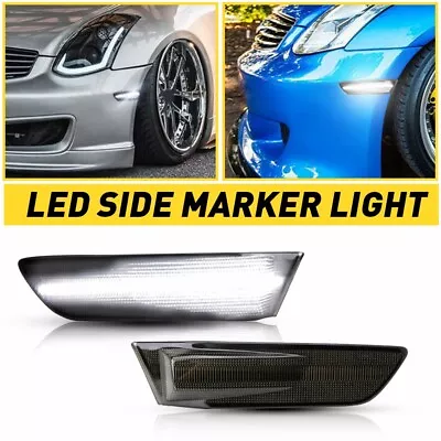 Sequential Switchback LED Side Marker Signal Lights For 03-07 Infiniti G35 Coupe • $21.99