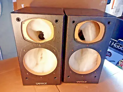 GENUINE Tannoy Mercury M1 Black/EYE  Bookshelf Speakers EMPTY BOX  Made In UK • £29.99