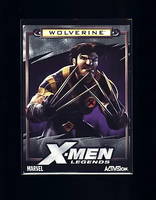 2004 Marvel Promo Activision X-Men Legends Wolverine Video Game Card RARE SP  • $35