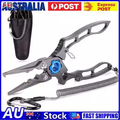 $24.25 • Buy Outdoor Spring Fishing Lure Pliers Tongs Hook Remover Braid Line Cutter Scissors