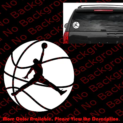 JUMPMAN MICHAEL JORDAN Car Window/Vinyl Die Cut Decal Basketball Player SP005 • $2.99