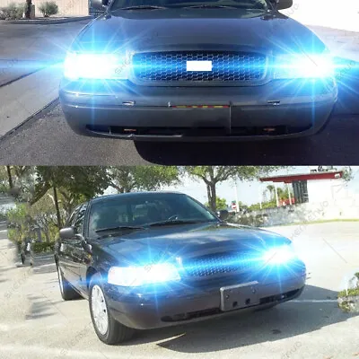 For FORD Crown Victoria 1998-2011 Combo 8000K 9007 LED Headligh Hi/Lo Beam Bulbs • $20.15