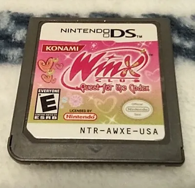 Winx Club: Quest For The Codex Nintendo DS Cartridge Only! Tested  *Pre Owned* • $12