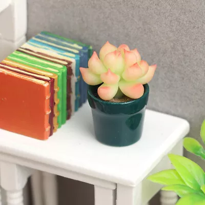 Doll House Mini Furniture Room Decoration Accessories Clay Flower Pot Ornaments • $7.65