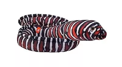 WILD REPUBLIC - Stuffed Plush - 54  Moray EEL - Zebra • $18.99