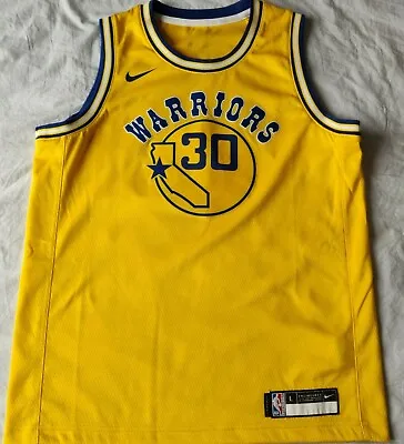 £28 • Buy NBA Nike Swingman Curry Jersey In Size Youth L