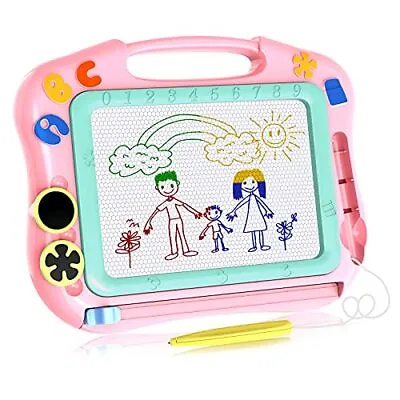 £17.03 • Buy Magna Doodle Girls Toys Age 3 4 Magnetic Doodle Board For Girls Toddlers Gifts