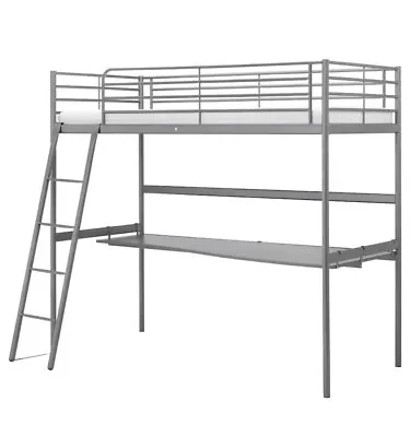 IKEA Svarta Steel Childs Bunk Bed Metallic Finish • £100