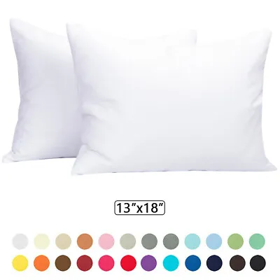 Zipper Baby Pillowcases Multiple Color Choices Travel Pillow Cases 2 Pcs 13 X18  • $11.99
