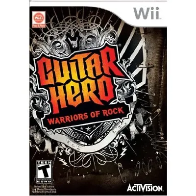 £28.98 • Buy Guitar Hero: Warriors Of Rock / Game - Game  RGVG The Cheap Fast Free Post