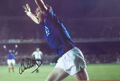 Rangers Colin Stein Hand Signed 12x8 Photo 1972 European Cup Winners Cup Final  • £10